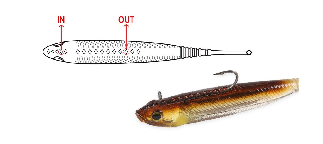 DI ROLL SHAD 3"