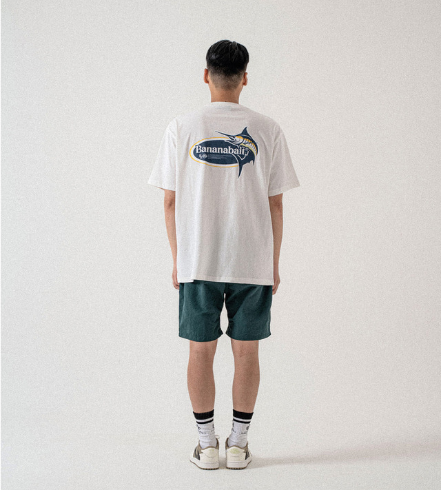 Marlin [Cotton series] T-shirt - White