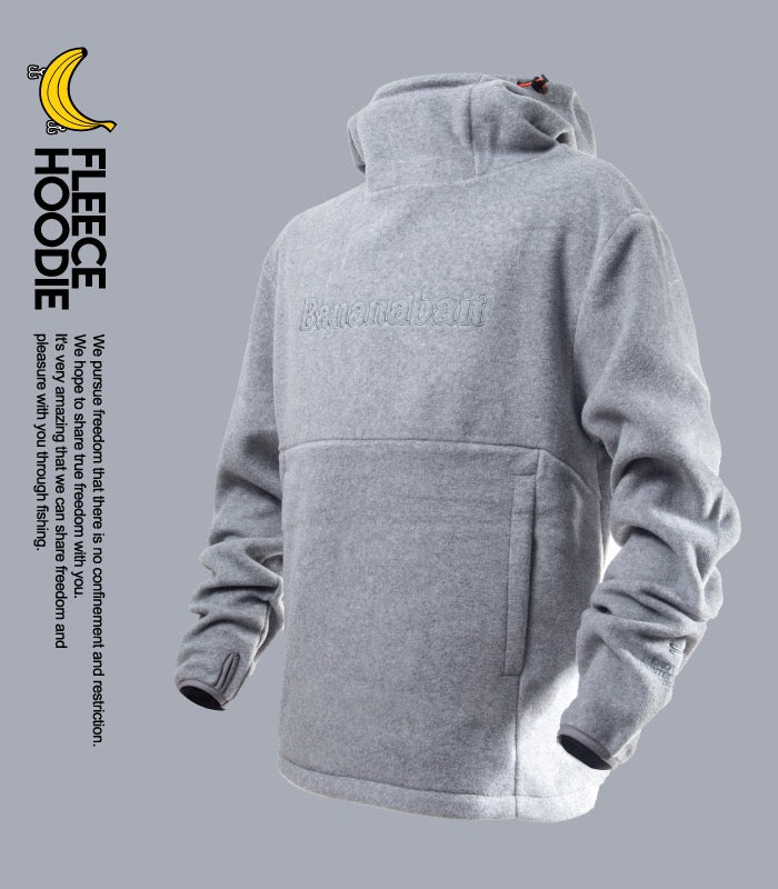 FLEENCE HOODIE [Gray]