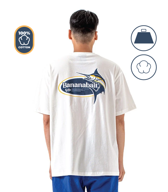 Marlin [Cotton series] T-shirt - White