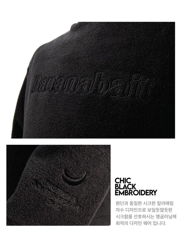 FLEENCE HOODIE [Black]