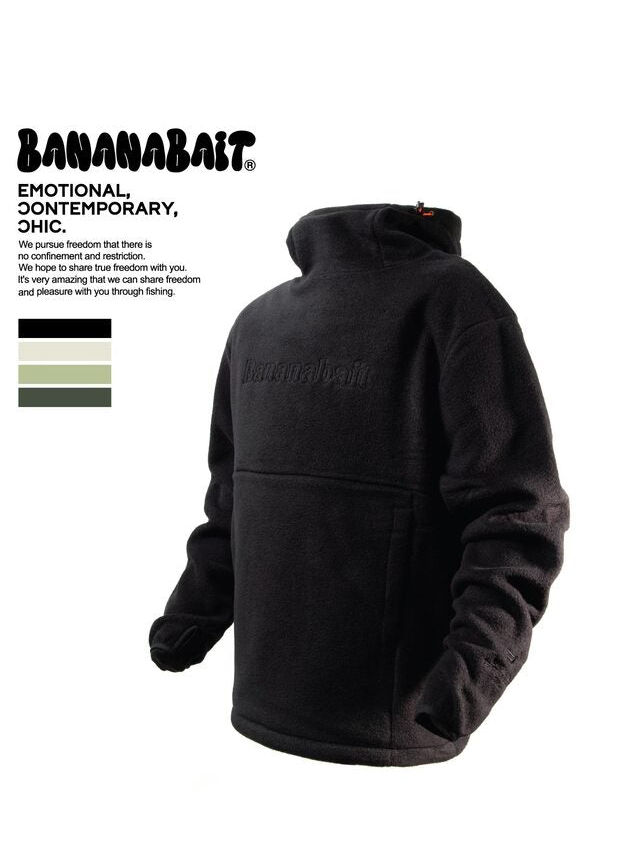 FLEENCE HOODIE [Black]