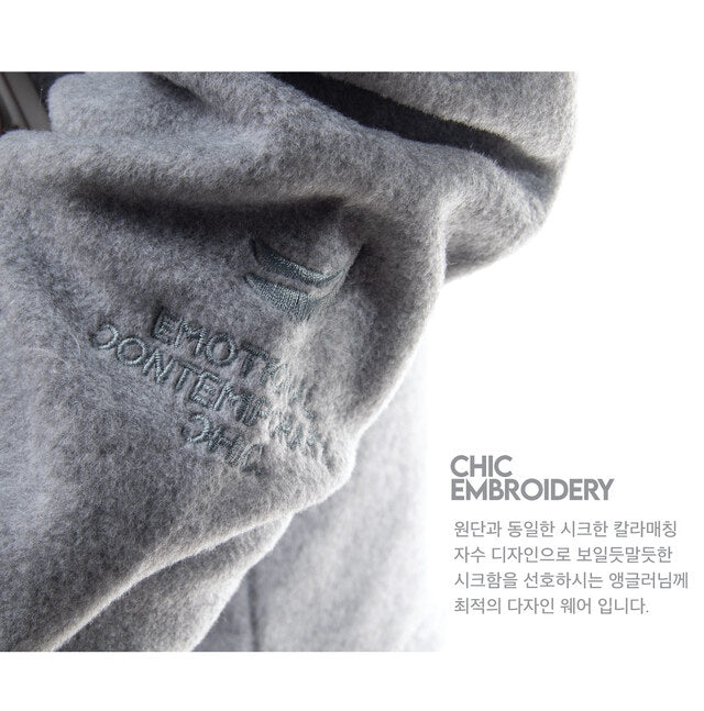 FLEENCE HOODIE [Gray]