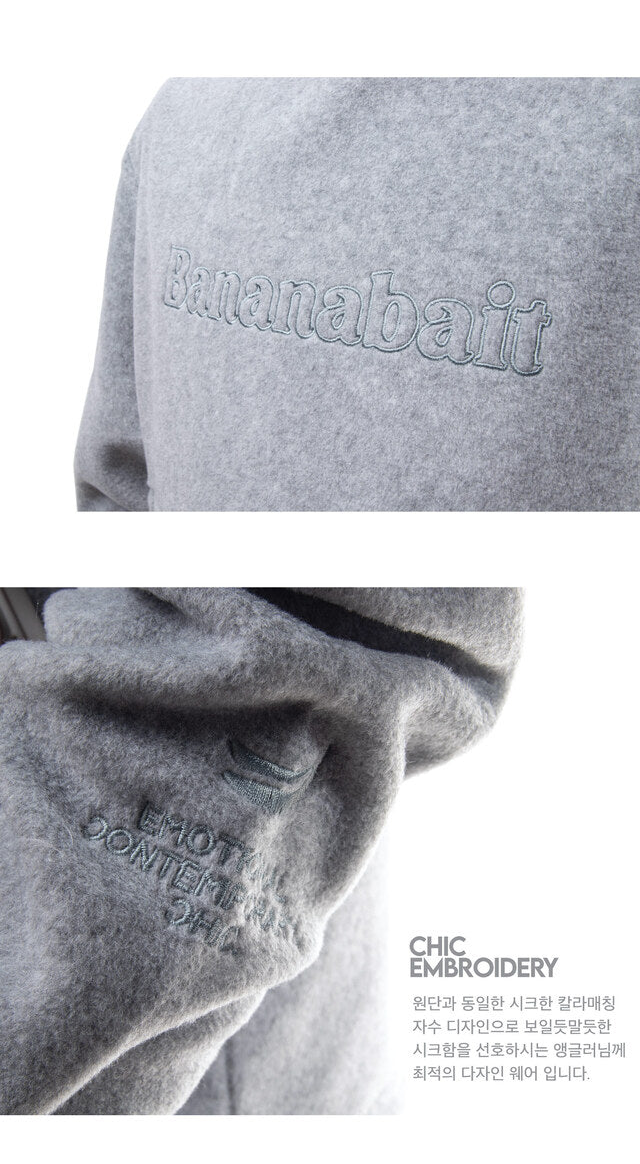 FLEENCE HOODIE [Gray]