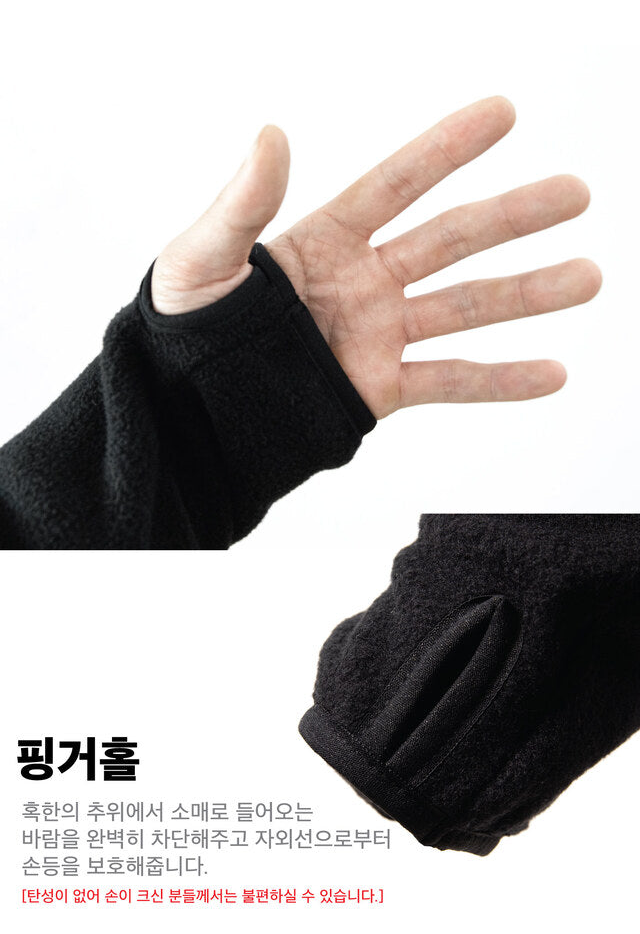 FLEENCE HOODIE [Gray]