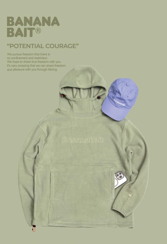 FLEENCE HOODIE [Light Khaki]