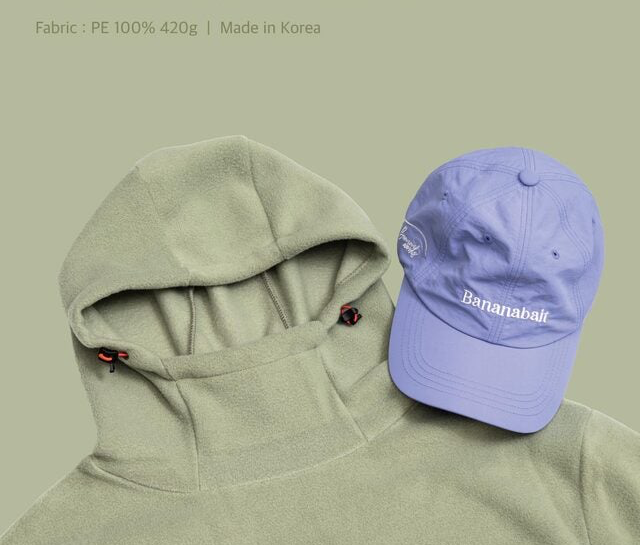FLEENCE HOODIE [Light Khaki]