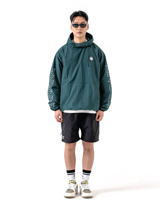 ARMOR HOODIE JKT - BNBT Logo [Deep Green]