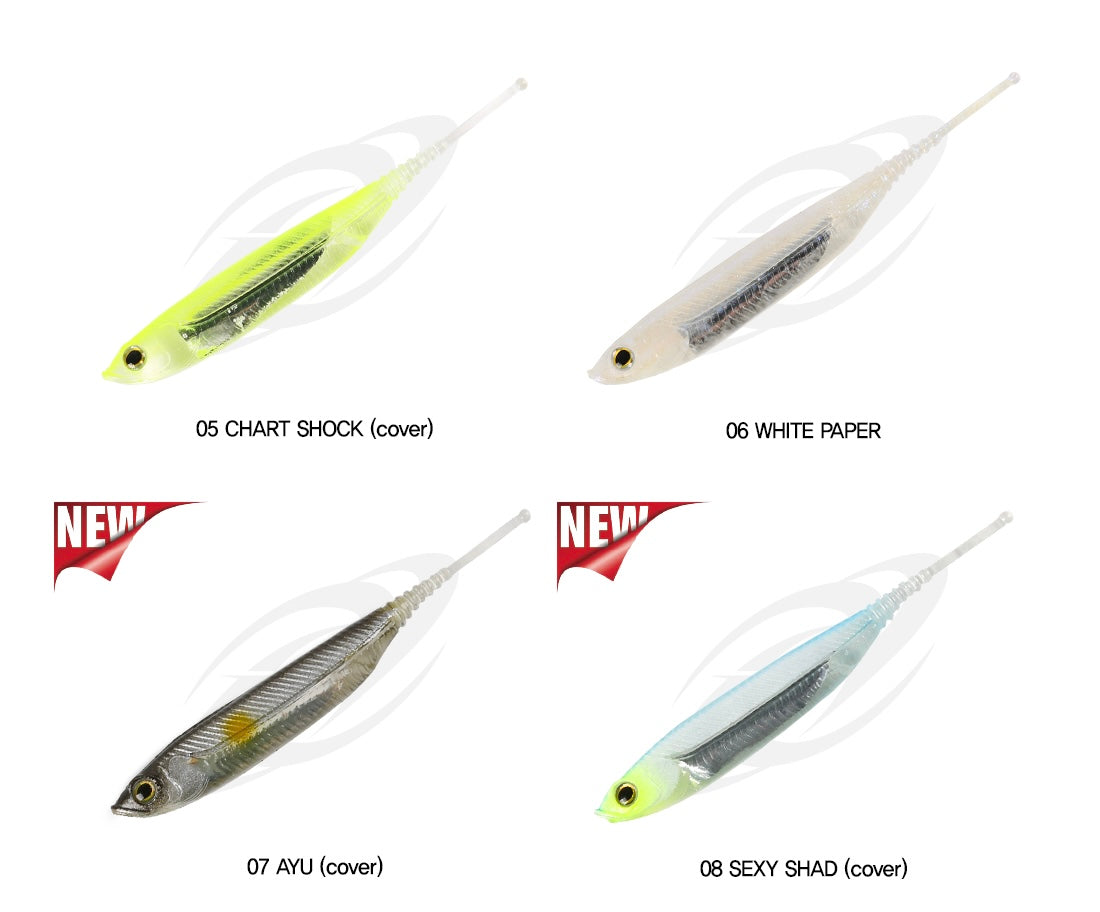 DI ROLL SHAD 3"- 4"