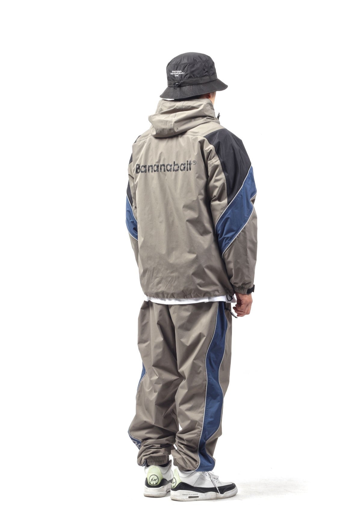 TRACK 2L [Bananabait] Rain Jacket Suit - Grey