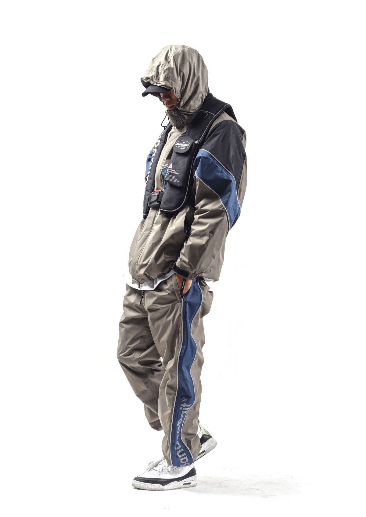 TRACK 2L [Bananabait] Rain suit pants - Grey