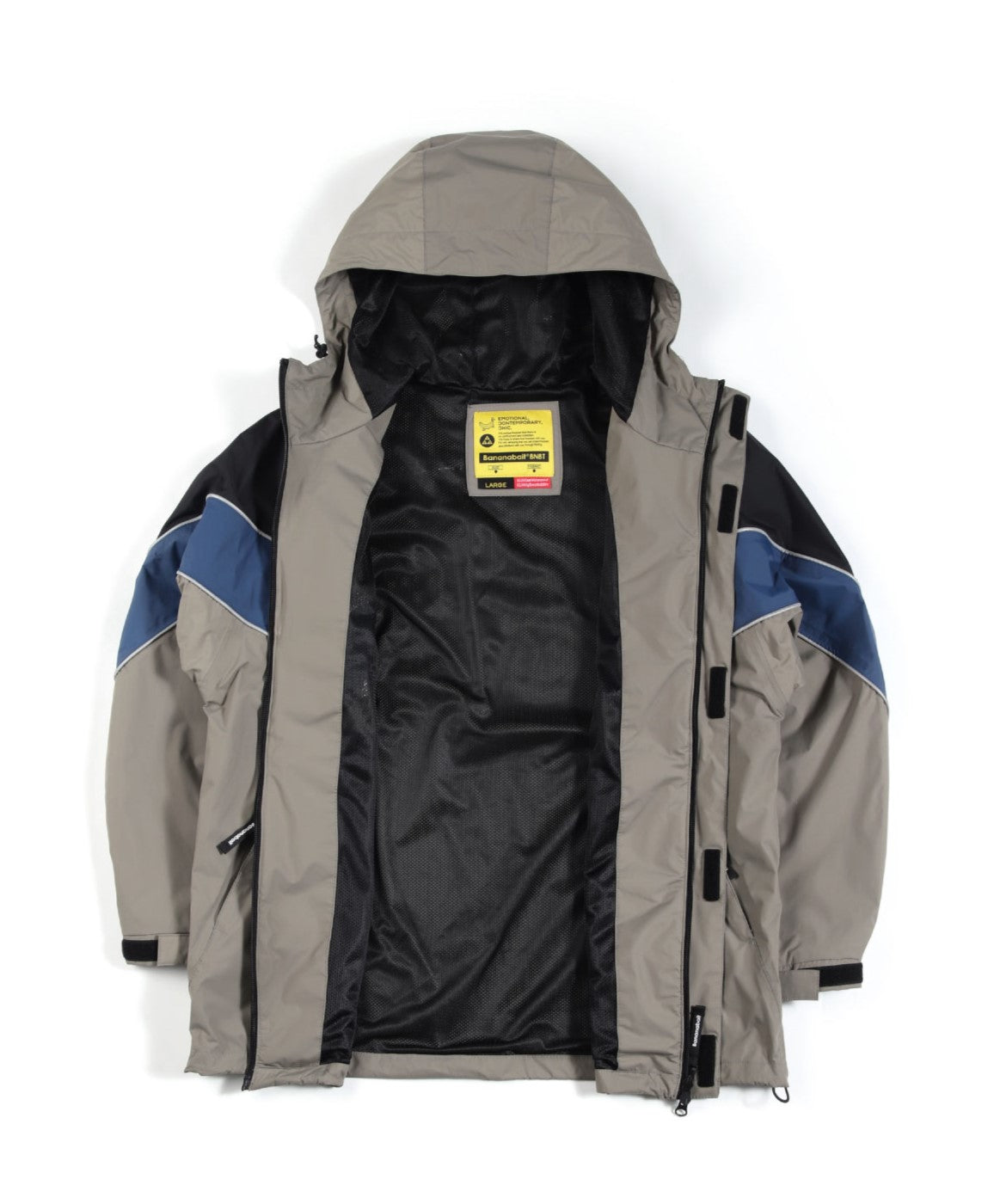 TRACK 2L [Bananabait] Rain Jacket Suit - Grey