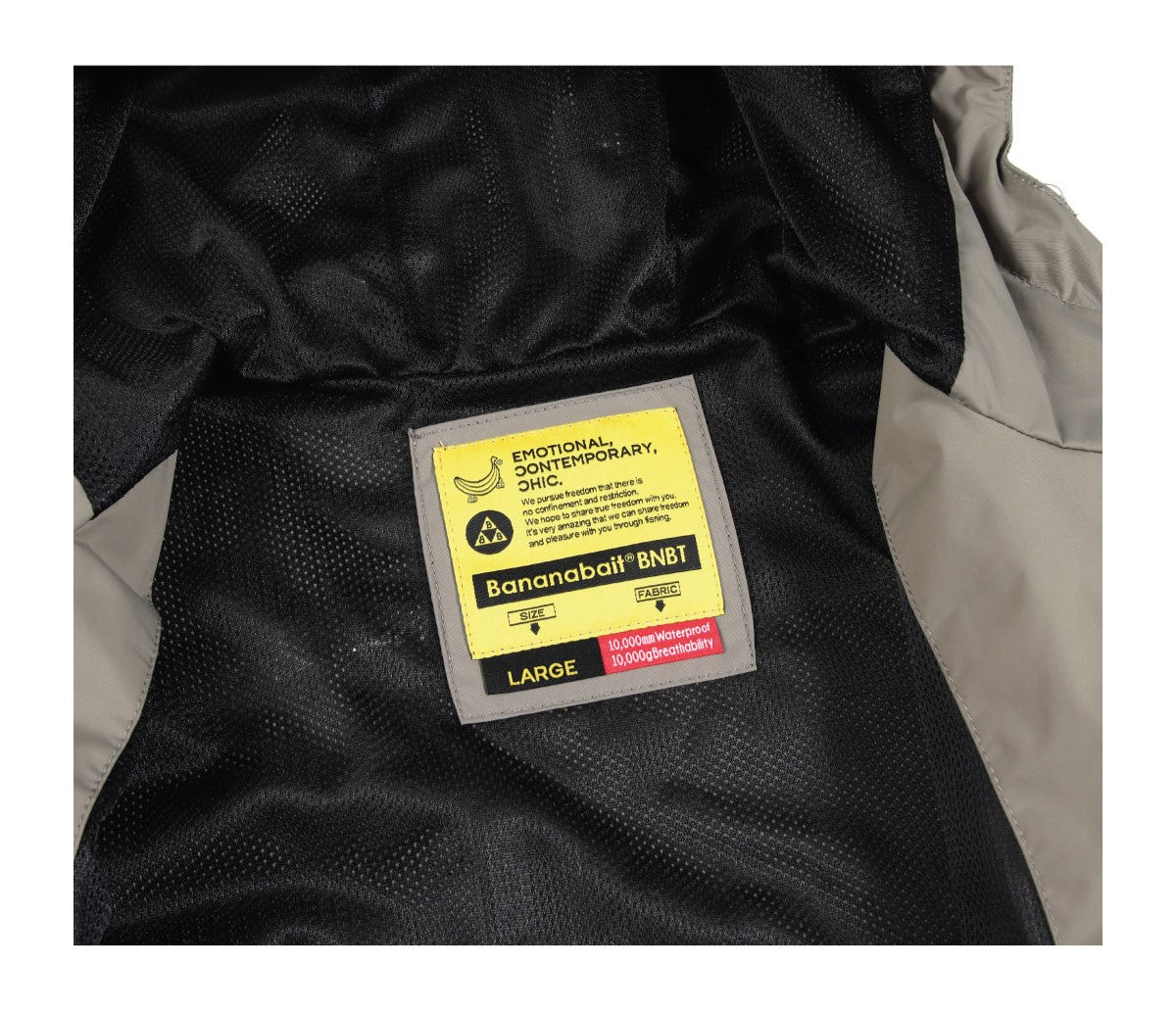 TRACK 2L [Bananabait] Rain Jacket Suit - Grey