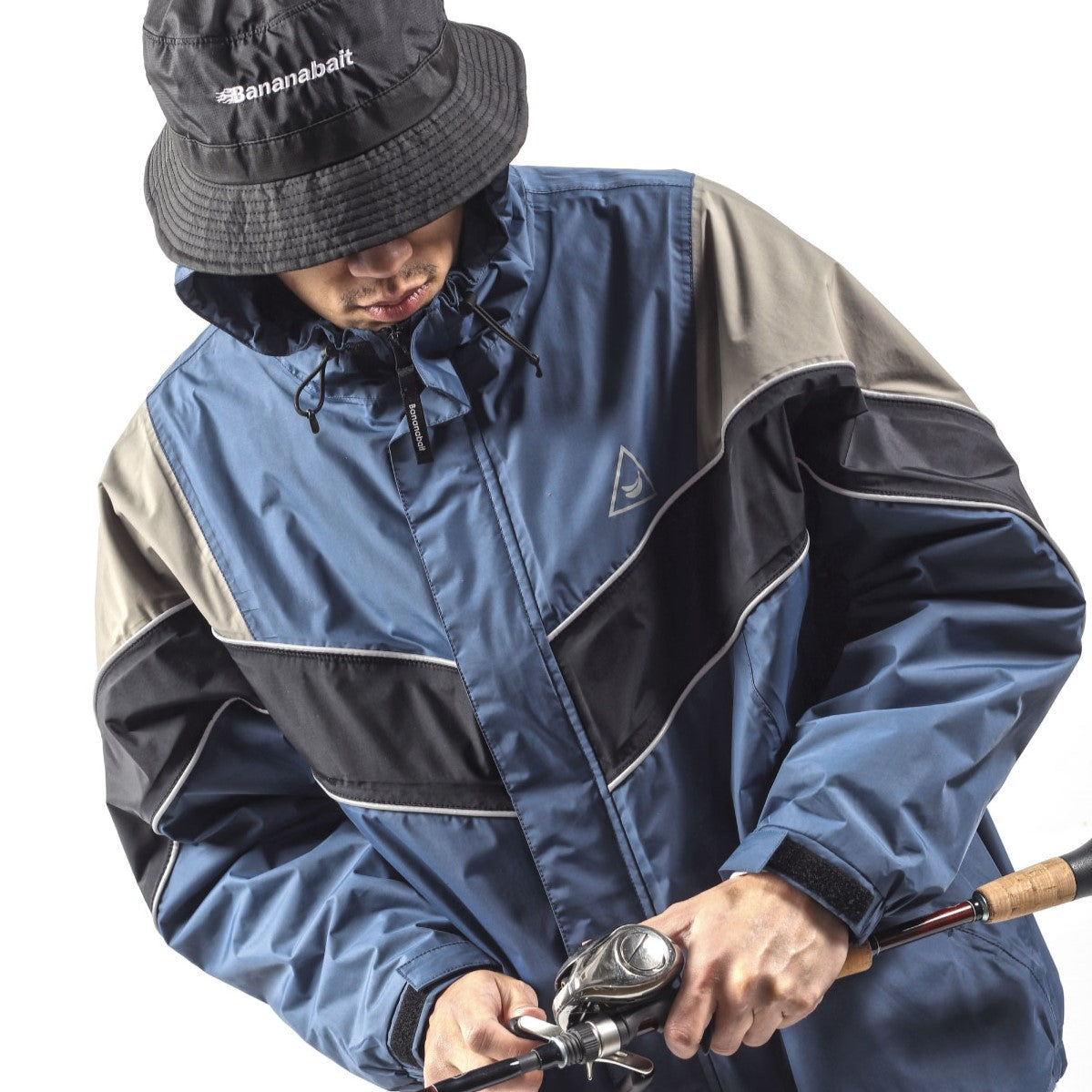 TRACK 2L [Bananabait] Rain Jacket Suit - Navy